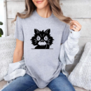 Surprised Cat With Sharp Fangs T-Shirt