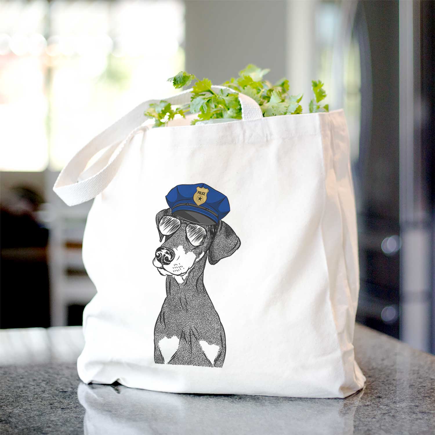 Doberman Pinscher Tote Bag - Stylish & Durable Canvas Tote