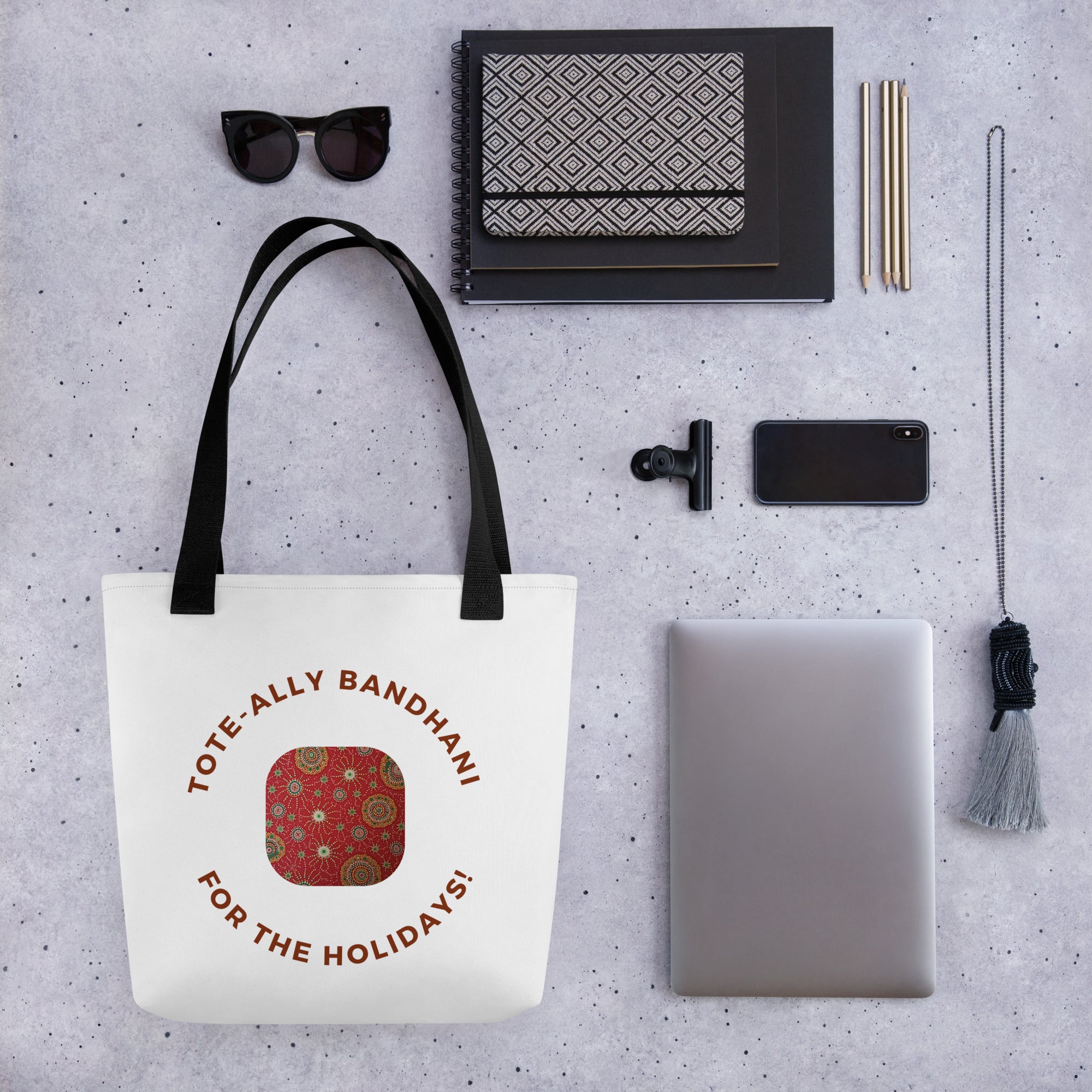 Tote Bag Bandhani inspired tote bag4