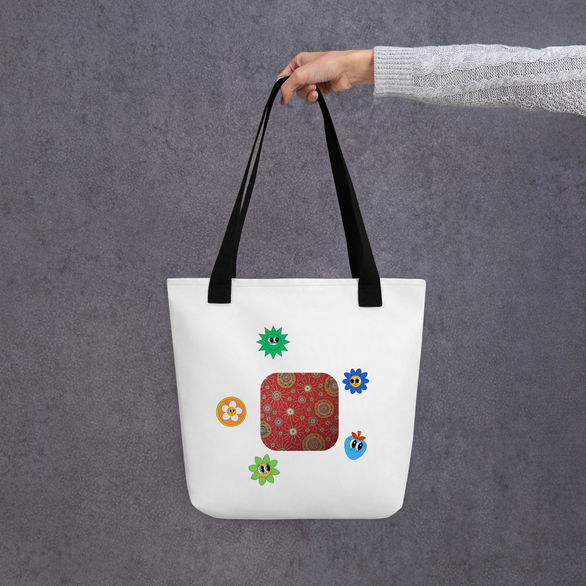 Tote Bag Bandhani inspired tote bag5