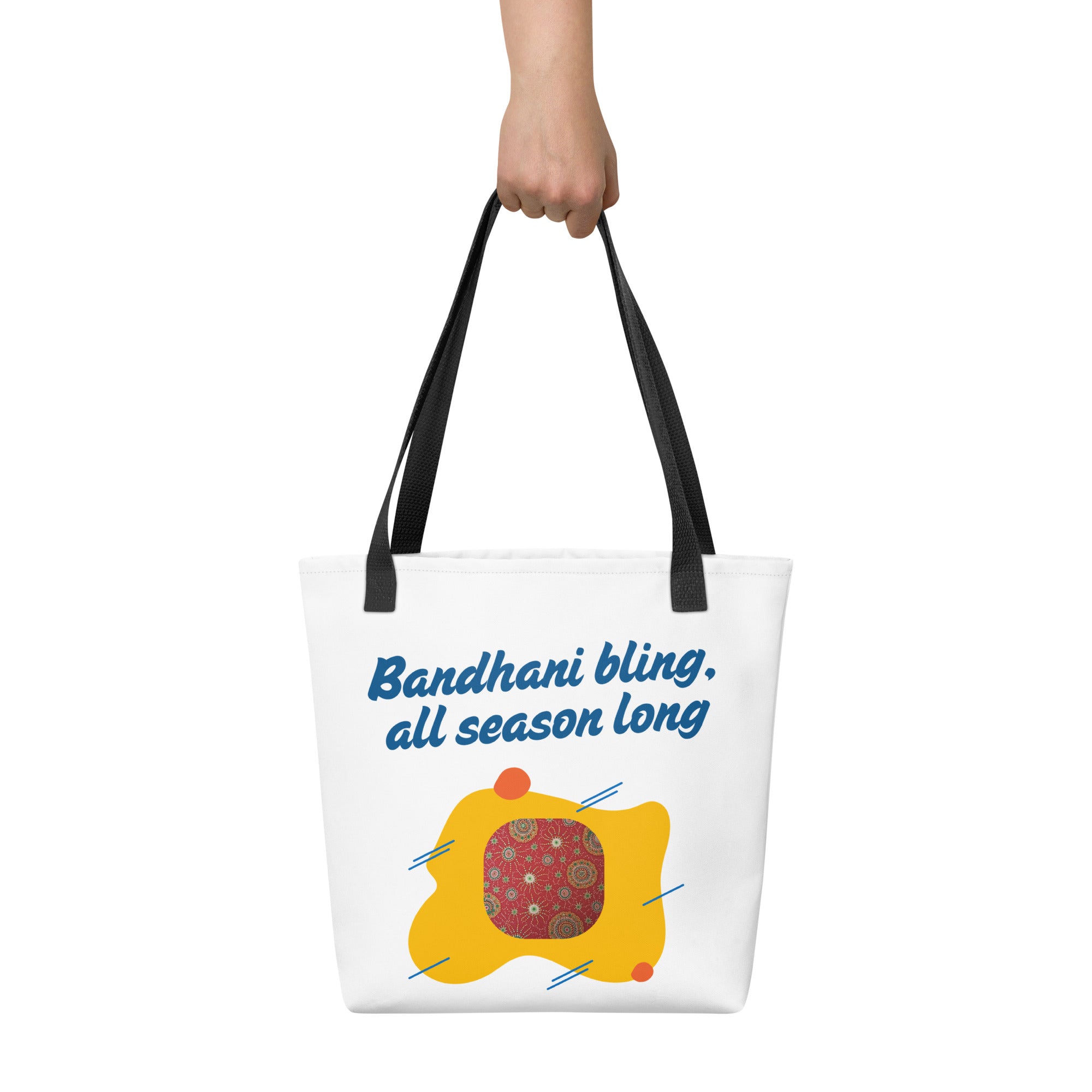 Tote Bag Bandhani inspired tote bag6