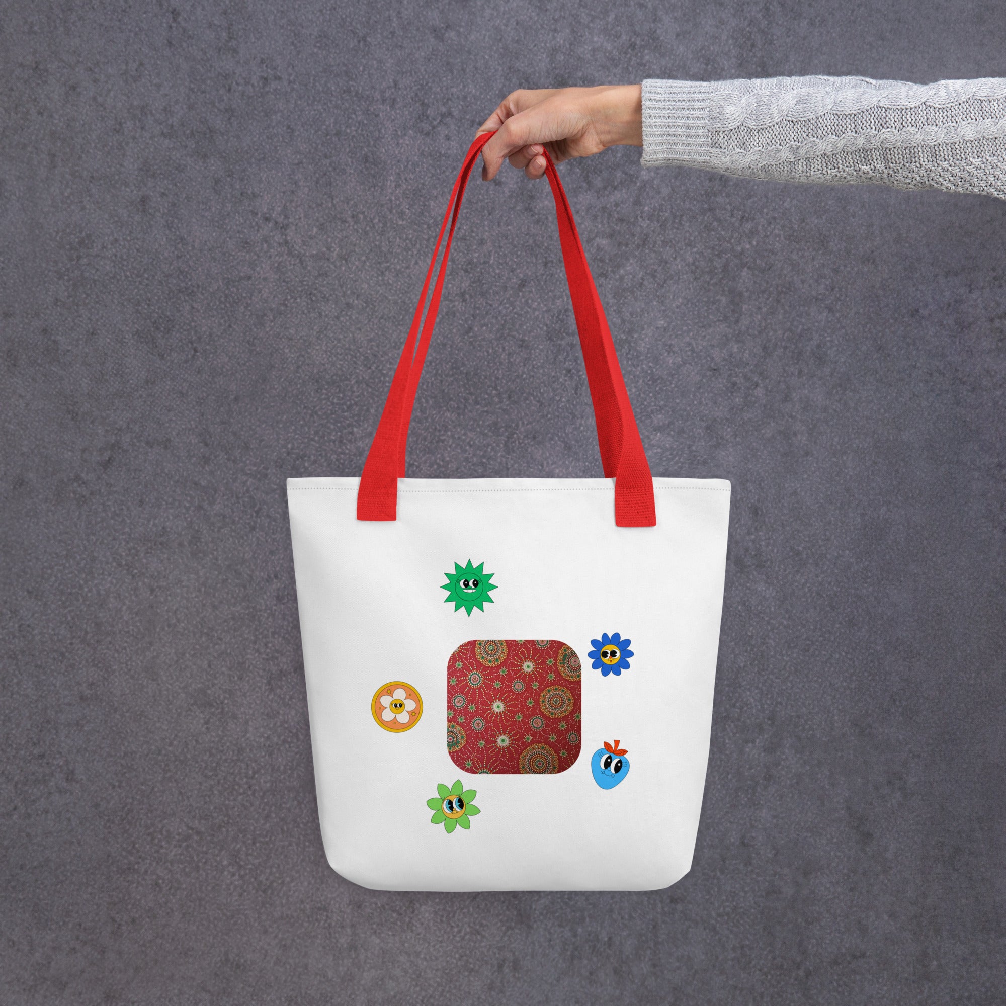 Tote Bag Bandhani inspired tote bag5