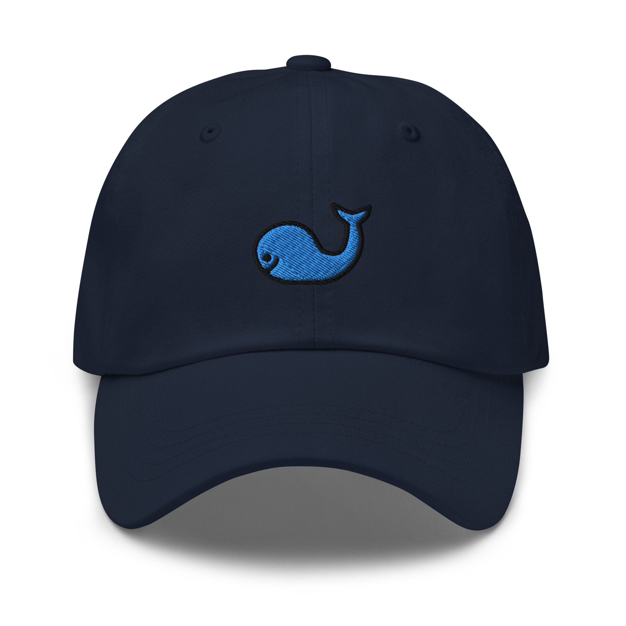 Whale Embroidered Dad Hat