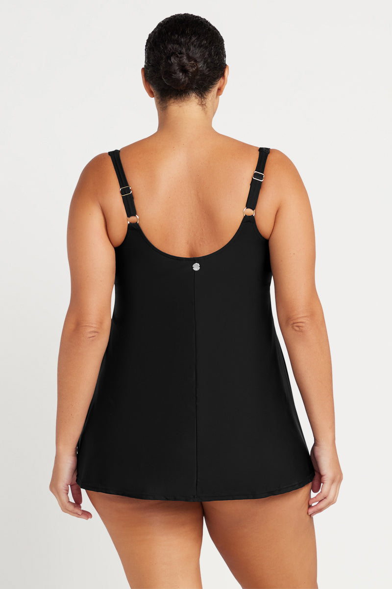 Black Onyx Delacroix Multifit Cup Swim Dress