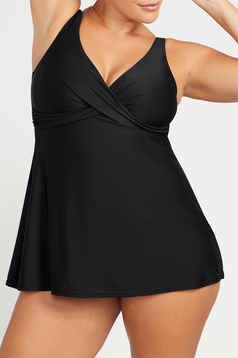 Black Hues Delacroix Multifit Cup Swimdress
