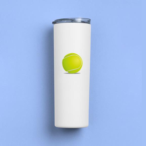 Tennis Ball Skinny Tumbler 20oz